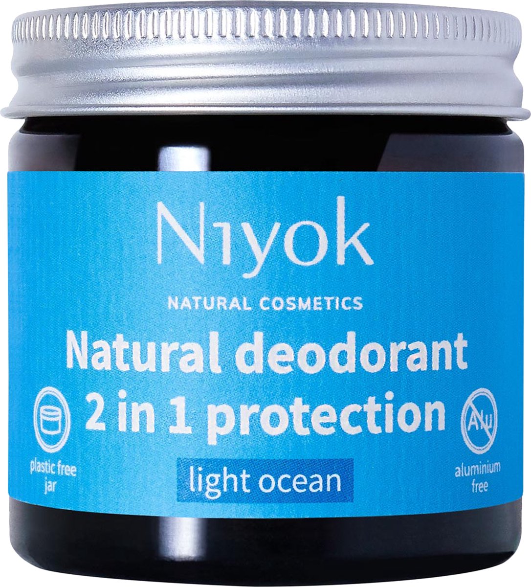 Goedkoopste Niyok Light Ocean - Deocrème - 40 ML - Anti-transpirant - Mediterrane geur - Gevoelige huid