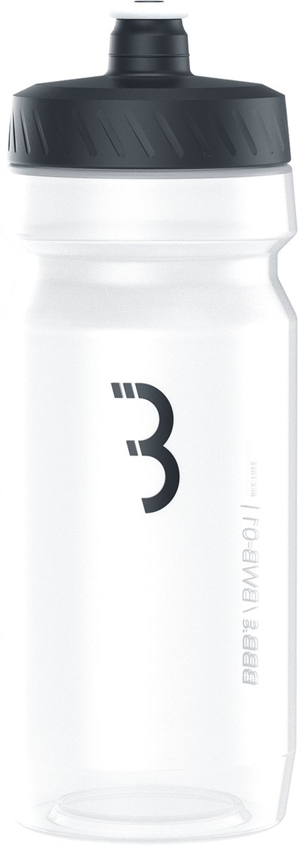 BBB Cycling FuelTank - Aluminium Bidonhouder met Bidon - 550ml - Mat Zwart / Transparant - Racefiets & Mountainbike - Drinkbushouder Fiets - BBC-03C van BBB Cycling — afbeelding 3