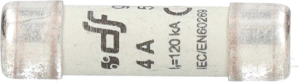 buiszekering 4A Ø10x38mm per 10 stuks