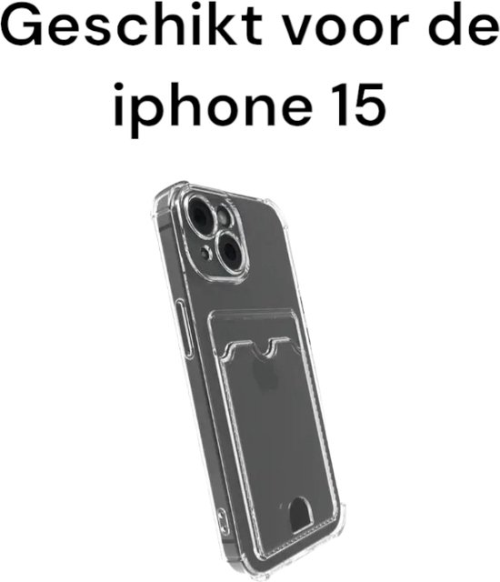 iPhone 17 Pro Max TPU Shock case (transparant) kopen