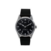 Crown Watch Pilot Horloge Zwart