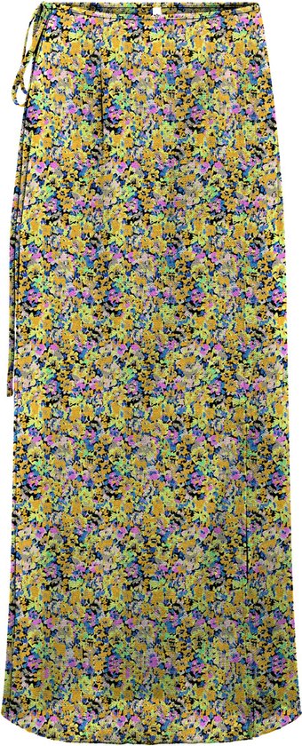 Only Rok Onlnova Life Vis Melanie Jupe Aop 15317844 Saffron/472 Envy Taille Femme - L