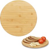 draaiplateau hout, rond, voor het serveren van kaas, worst & hapjes, Ø 32 cm, draaischijf, natuur