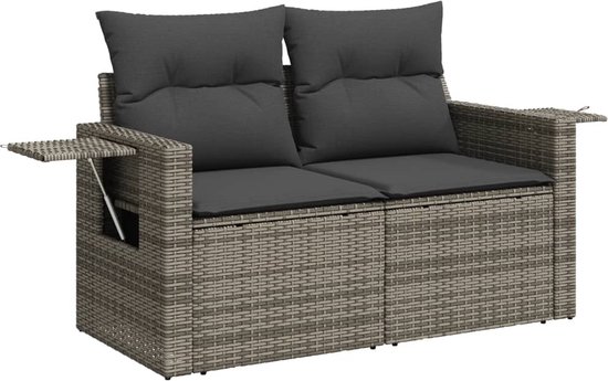 vidaXL-6-delige-Loungeset-met-kussens-poly-rattan-grijs