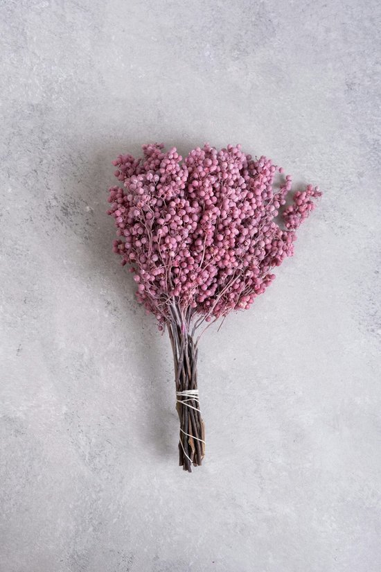 Couronne - Decoratiemateriaal 'Pepperberry' (200gr, Pink)