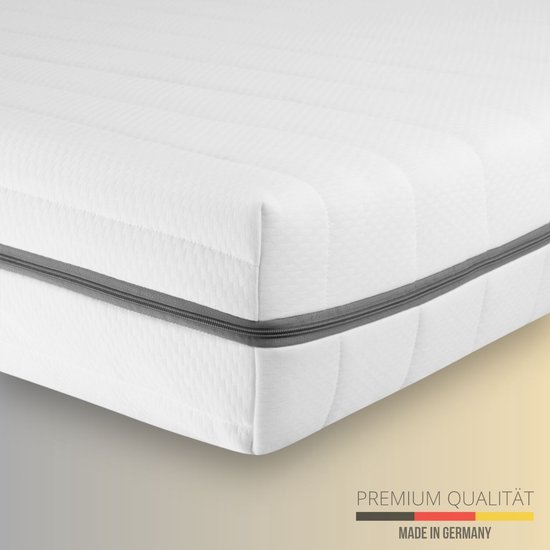 Koudschuim matras 160x200 -orthopedisch matras - 7 zones - hardheid stevig - comfortabel matras - ademend - 15cm