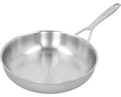Demeyere - Industry 5 Koekenpan 24 cm - RVS- Dichte Rand