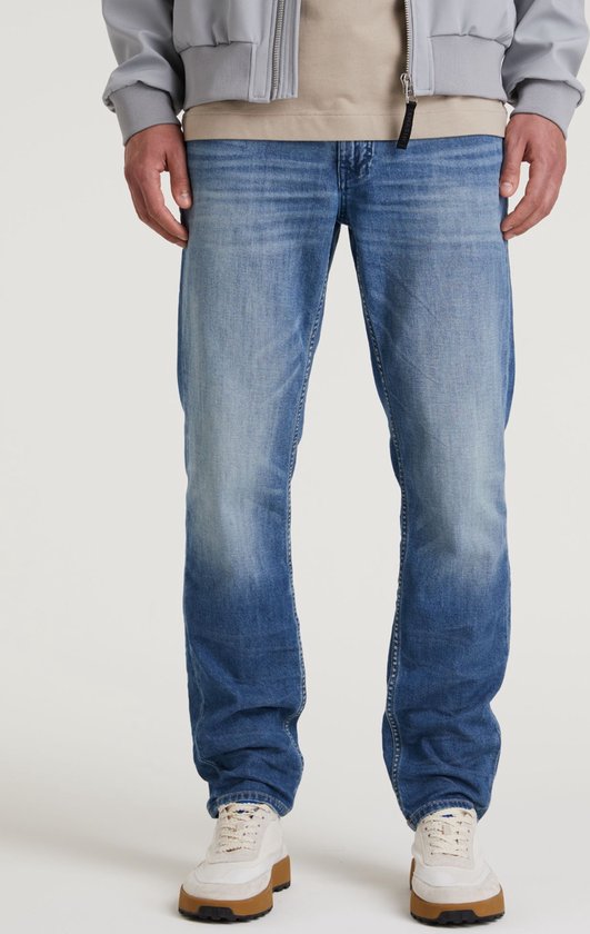 Chasin' Jeans Jeans met rechte pijp Iron Arid Blauw Maat W32L32