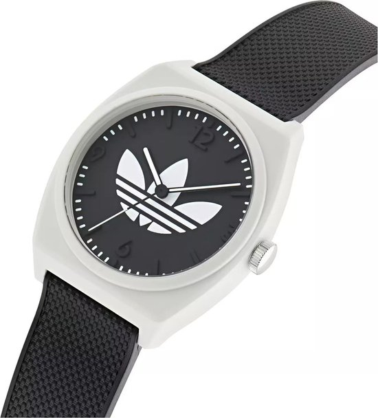 Adidas Originals Project Two AOST23550 Horloge - Resin - Zwart - Ø 38 mm