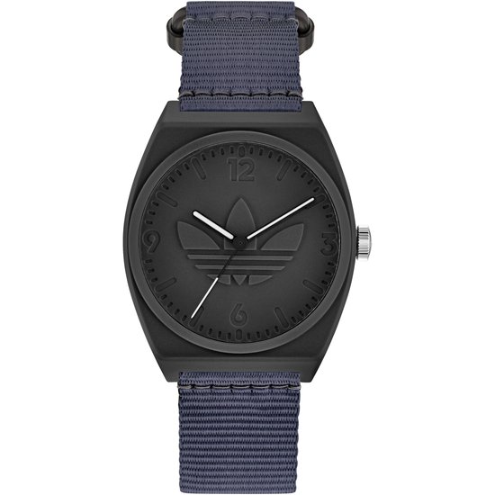 Adidas Originals Street Project Two AOST22041 Horloge - Textiel - Blauw - Ø 38 mm