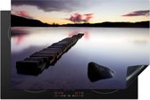 KitchenYeah® Inductie beschermer 80x52 cm - Kalm meer in het Nationaal park Loch Lomond en de Trossachs in Schotland - Kookplaataccessoires - Afdekplaat voor kookplaat - Inductiebeschermer - Inductiemat - Inductieplaat mat