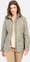 camel active Getailleerde jas met opstaande kraag in vintage look - Maat womenswear-38 - Salie