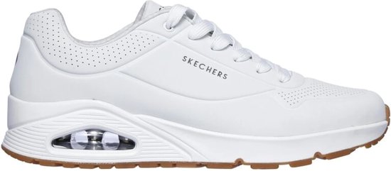 Skechers Uno Heren Sneakers 52458-wht - Kleur Wit - Maat 45.5