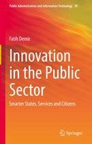 Public Administration and Information Technology 39 - Innovation in the Public Sector