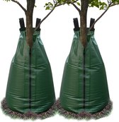 Boomirrigatiezak, 2 stuks 75 liter waterzak voor bomen, grote irrigatiezak voor bomen van uv-bestendig pvc, irrigatiezak voor continue en gerichte irrigatie van bomen