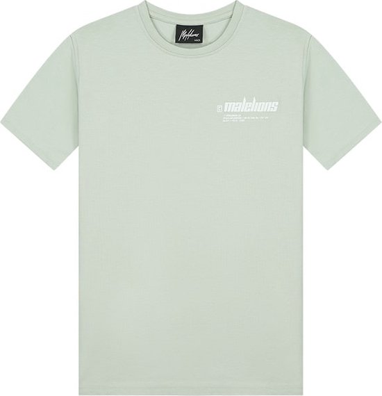 Malelions - T-shirt - Aqua Grey - Maat 140