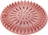 Finnacle - Crépine de vidange en silicone rose pour Cuisine et salle de bain - Anti- Cheveux - Anti-obstruction - Déboucheur - Crépine d'évier - Filtre de vidange - Bouchon de vidange