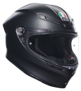 AGV S K6 E2206 mat zwart Integraalhelm MPLK - Maat L - Integraal helm - Scooter helm - Motorhelm - Zwart