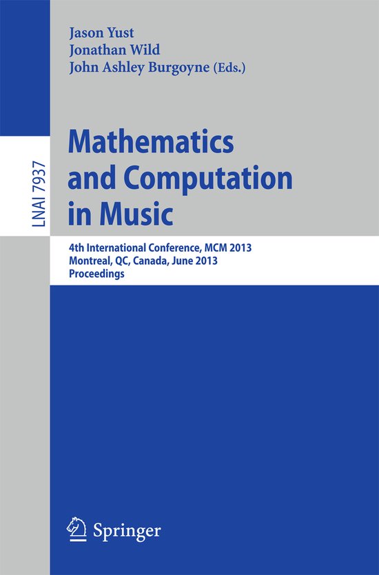 Mathematics and Computation in Music - cover