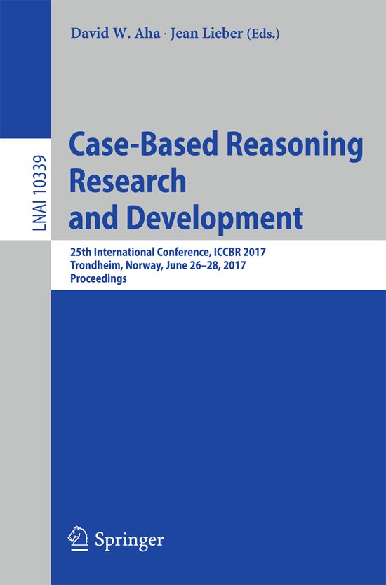 Lecture Notes in Computer Science10339- Case-Based Reasoning ... - cover