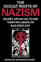 Boekomslag: 'THE OCCULT ROOTS OF NAZISM' in rode letters, met een rode afbeelding van een zwaard en een cirkel.