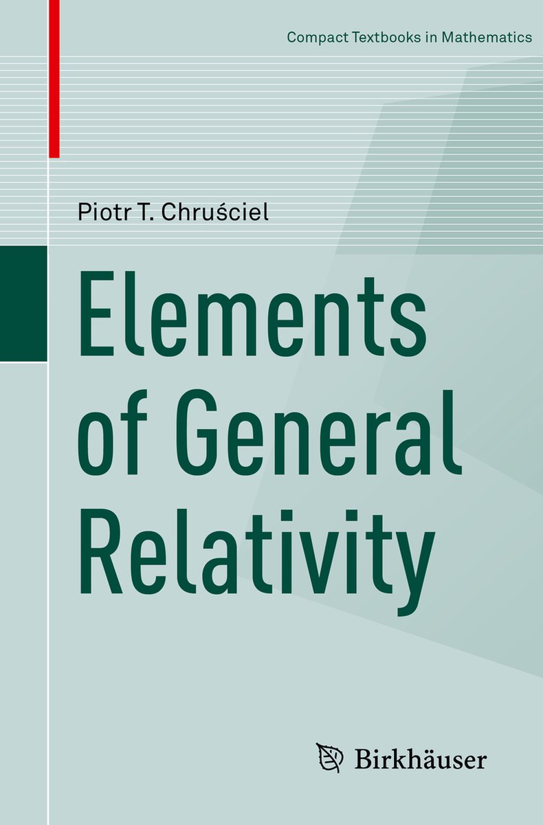 Omslag van Elements of General Relativity
