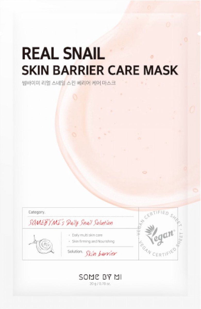 Some By Mi Real Skin Barrier Care Mask
