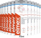 12x Elmex Tandpasta Caries Protection Plus 75 ml