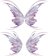 vlinder paars
