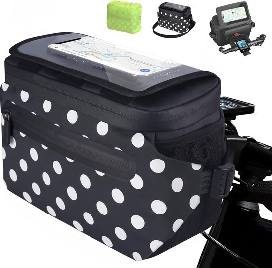Affenzahn Stuurtas met klittenbandhouder voor fiets, step en