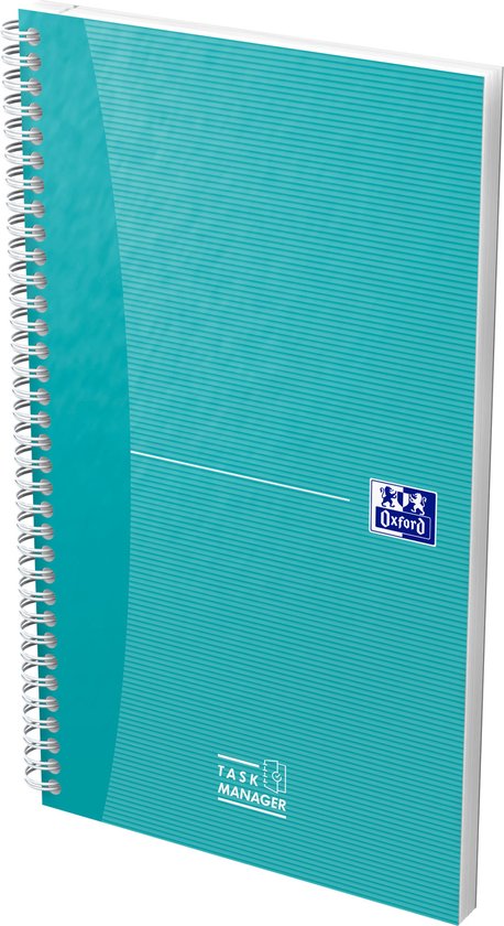 Oxford - To Do Planner - 115 vel - notitieboek voor taken - aqua