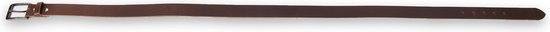 4East Unisex Nette Buffelleer Riem - Bruin - Maat 105 (Totale Lengte: 121 cm) - Verstelbaar – Stijlvolle Broekriem | 100% Echt Leder - Riemen voor mannen en vrouwen - broekriemen Leren riem - 4 East