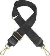 Qischa® Bag strap - Tassenriem - Schouderband - Schouderriem - Tassen Riem - Tas Hengsel - Verstelbare Riem - beige - zilver hardware