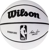 Wilson Autograph Mini Ball WTB3405XB, unisexe, Wit, basket-ball, taille: 3