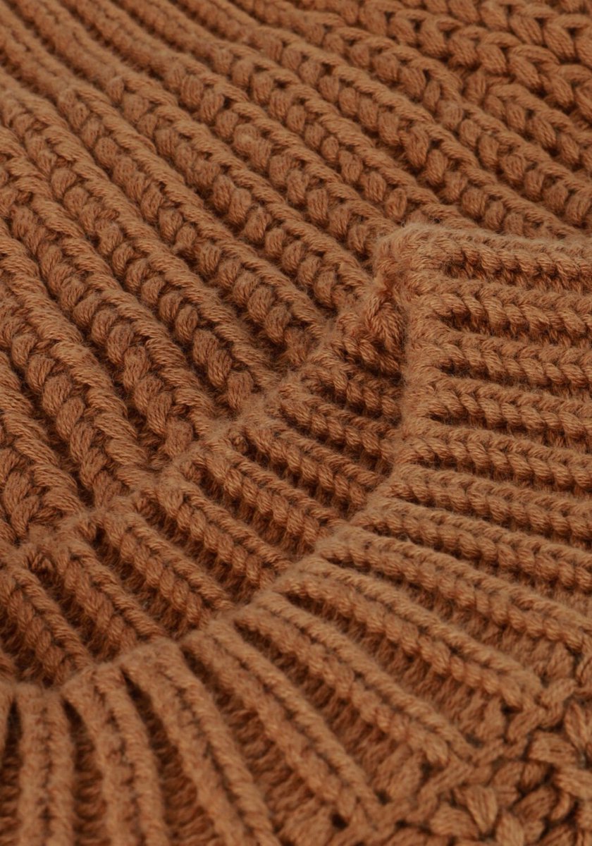 Quincy Mae Chunky Knit Sweater Truien & Vesten Unisex - Sweater - Hoodie - Vest- Cognac - Maat 68/80