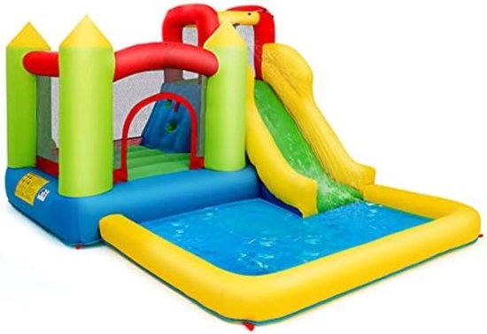 Springkasteel Springkasteel - Springkasteel met blower - Springkasteel voor kinderen ...