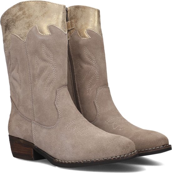 Omoda Emma Cowboylaarzen - Western Laarzen - Meisjes - Taupe - Maat 37