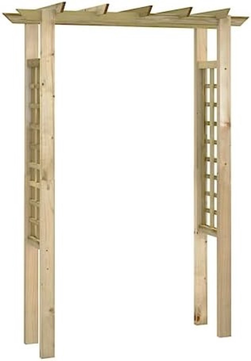 Rozenboog Hout Tuinboog Pergola Hout