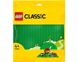 foto van LEGO Classic Groene Bouwplaat - 11023