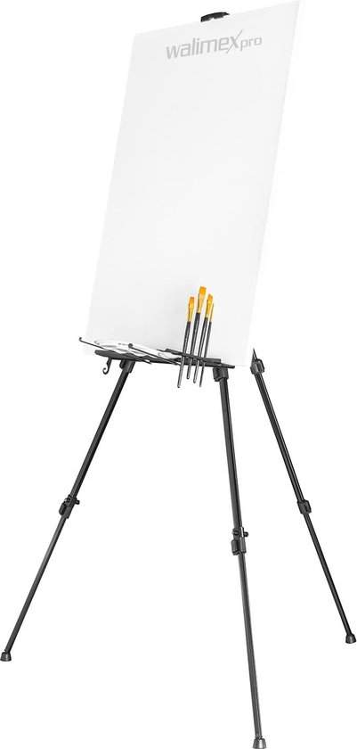 Artina Calais Draagbare Tafelschildersezel Met Koffer, 33 X 26 24 Cm Verstelbare Sezel Kofferezel Boekensteun Klein Opbergvak En Schildermengpalet 664654790