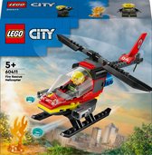 Hélicoptère de pompiers LEGO City - 60411