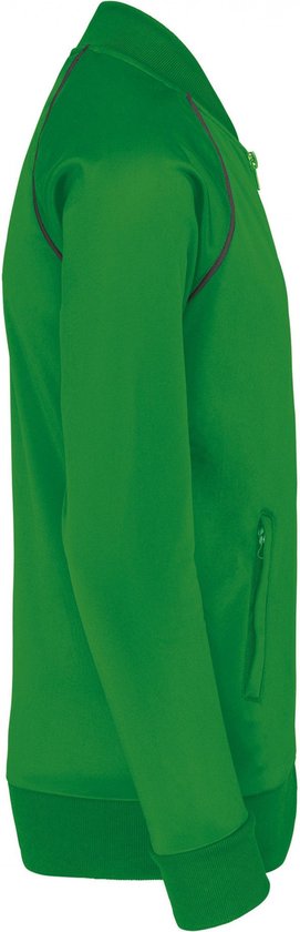 SportJas Kind 12/14 years (12/14 ans) Proact Lange mouw Green 100% Polyester