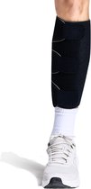 U Fit One Premium 1 Stuk Compressie Kuitbrace - Elastisch Verstelbaar Scheenbeen bandage - Versteviging - Zwart