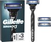 Gillette Mach3 - Manche et 3 Lames de rasoir