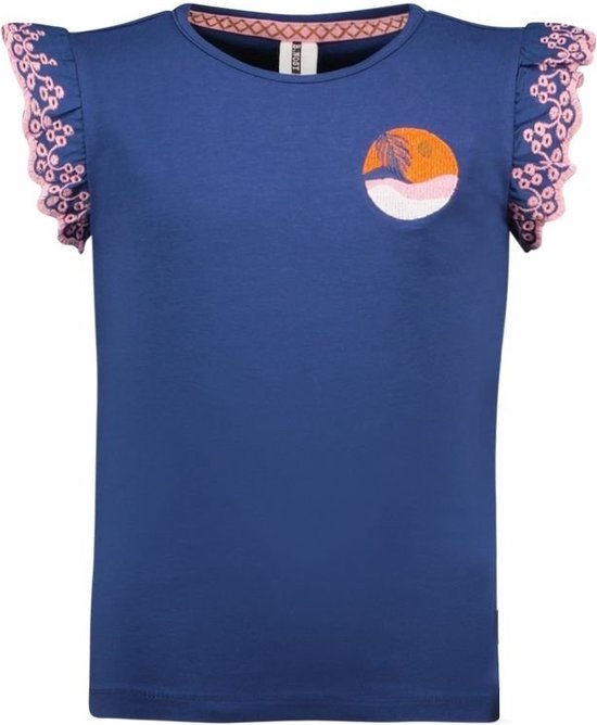 Meisjes t-shirt - Sylvie - Lake blauw