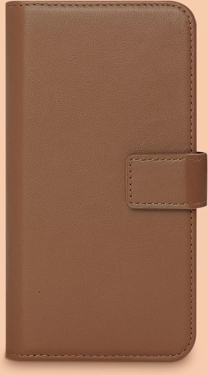 Caseuals - Genuine Leather Wallet Bookcase - Brown - for Samsung Galaxy A53 5G