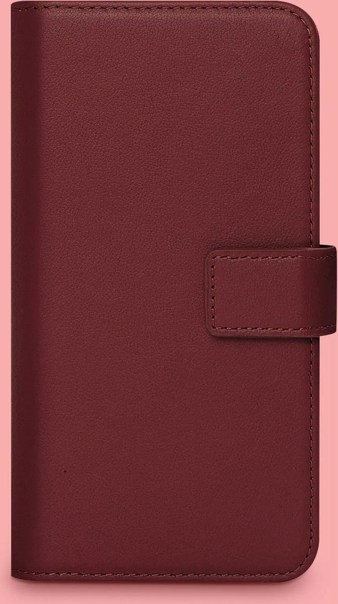 Caseuals - Genuine Leather Wallet Bookcase - Red - for Samsung Galaxy A53 5G