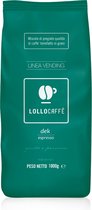 Lollo Caffè Deca 1KG - Grains de Grains de café - Intense et crémeux malgré le manque de caféine - Café italien (Napoli)