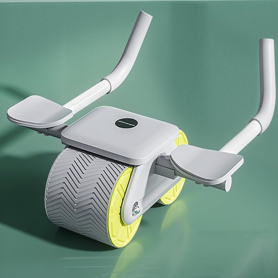 2023 Nieuwe Automatische Rebound Abdominale Wiel Ab Roller Wiel 4D Buikoefening Roller Met Elleboog Ondersteuning Workout Apparatuur Voor Core Krachttraining Thuis Gym Fitness