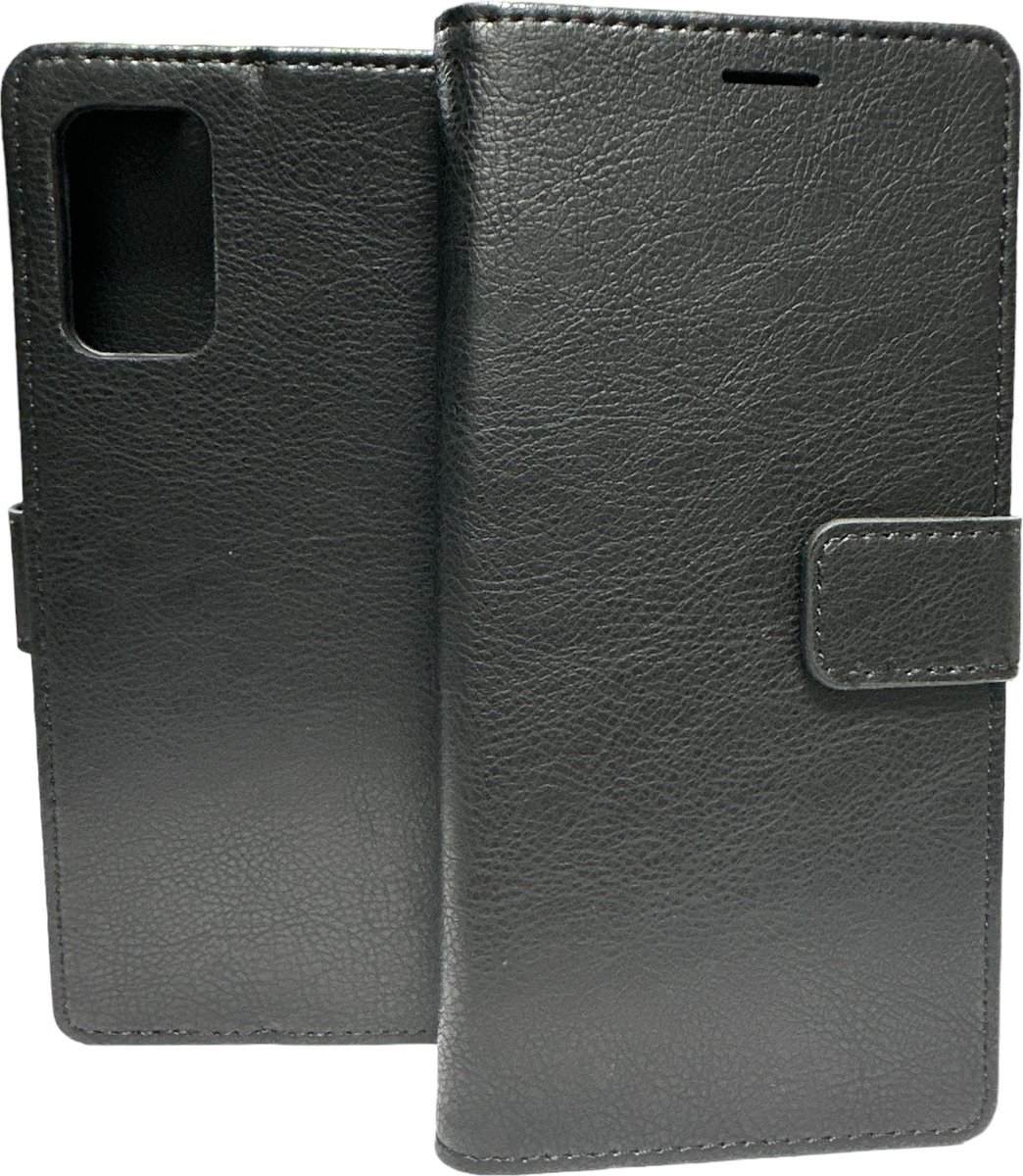 Portemonnee Book Case Hoesje Geschikt voor: Samsung Galaxy S20 FE 5G - Zwart